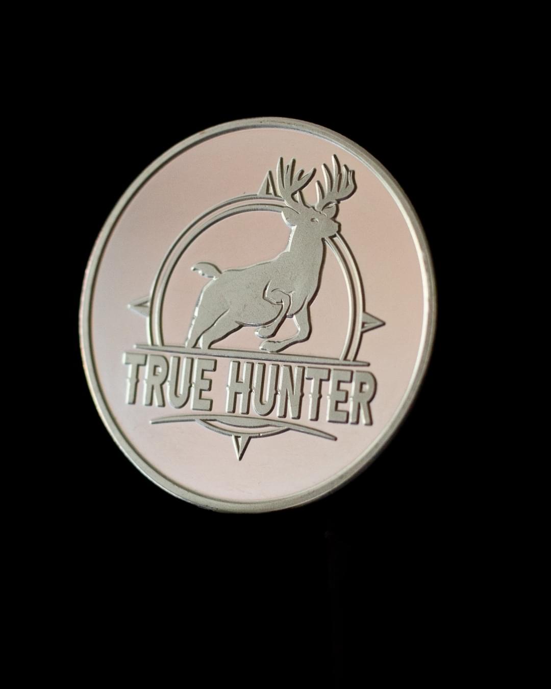 True Hunter Lucky Coin Pure Silver