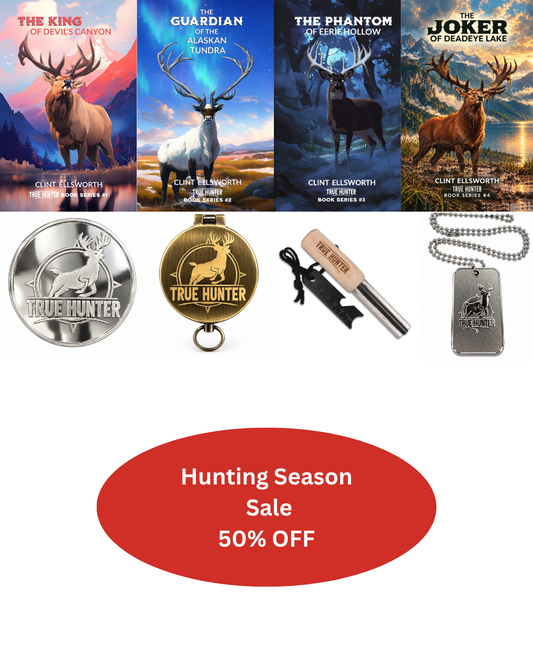 True Hunter Book Series PLUS a Treasure from Each Book