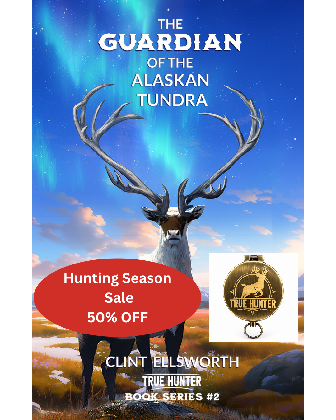 The Guardian of the Alaskan Tundra + Brass Compass Bundle