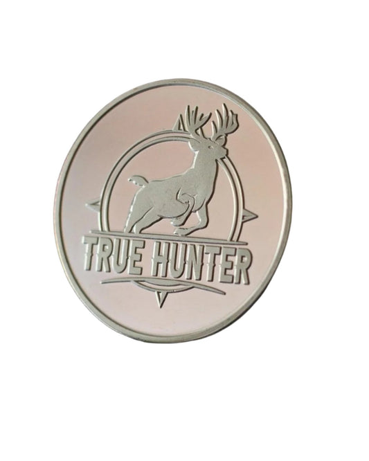 True Hunter Lucky Coin Pure Silver