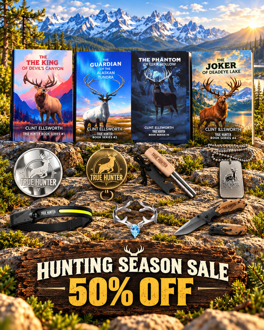 True Hunter Book Series PLUS 7 Treasures From The Stories